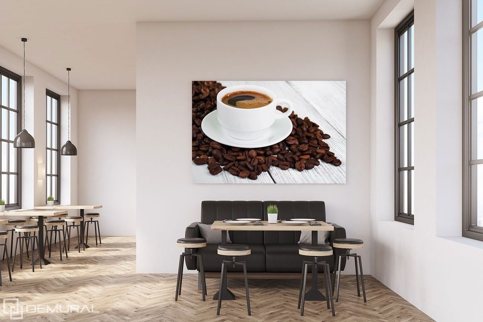 Die Schönheit der  Kaffeemischungen Bilder für esszimmer Bilder Demural