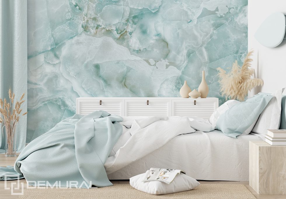 Schlafzimmer wie ein Pastelltraum Fototapeten Texturen Fototapeten Demural