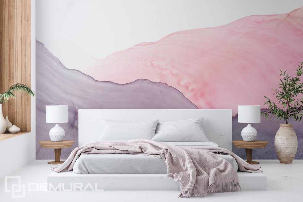 Pastell-Energie Fototapete für Schlafzimmer Fototapeten Demural
